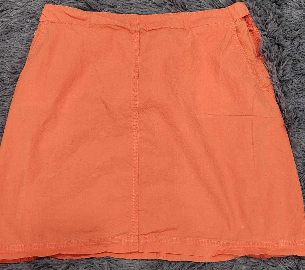 Izod Lacoste Vintage 1980s Medium Peach Straight Skirt Ladies